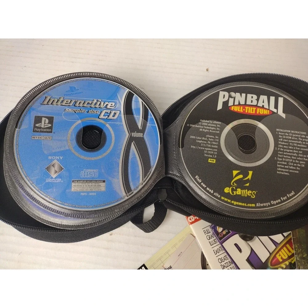 VTG Computer Games/Educational CD-ROM Lot (20) Designer, Crystal Key, Ect...